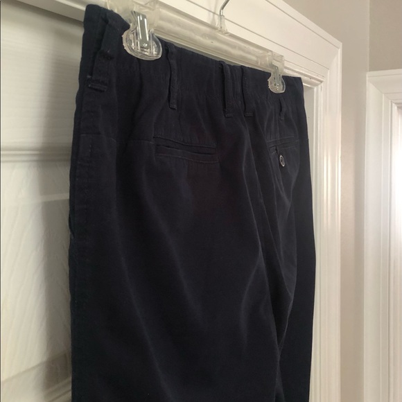 J. Crew Navy City Fit Cotton Wide Leg Flare Chino Pants - Picture 15 of 16